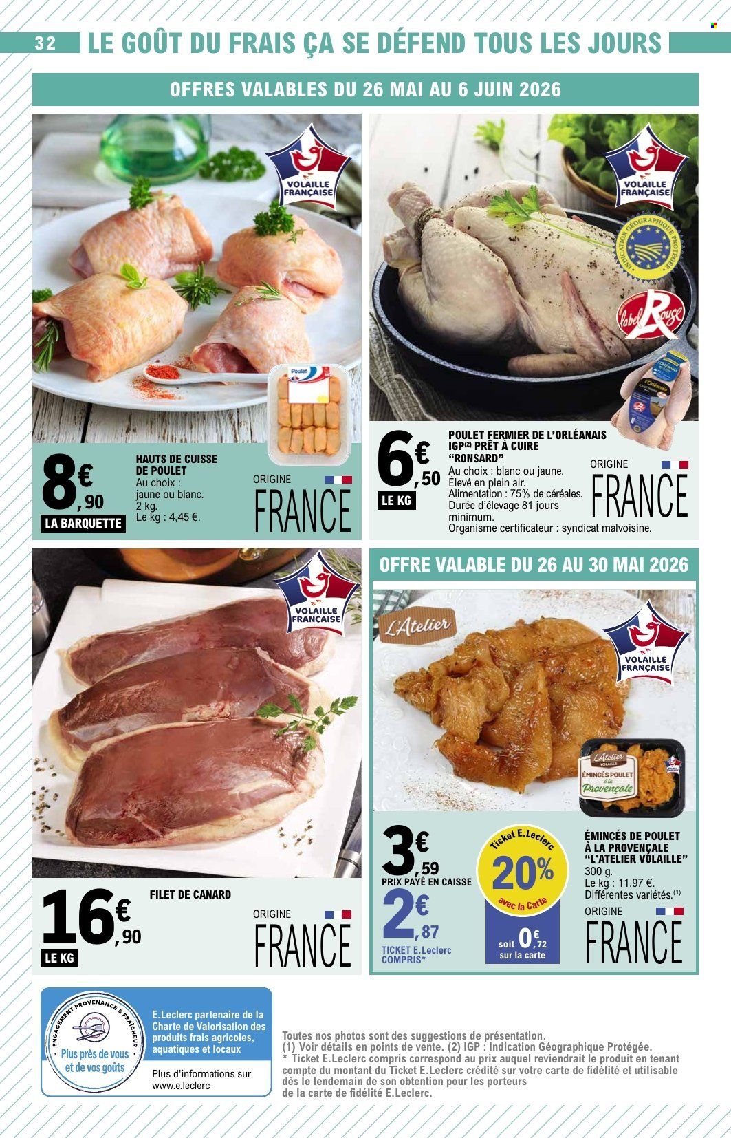 Catalogue E.Leclerc - 26/05/2026 - 06/06/2026. Page 32
