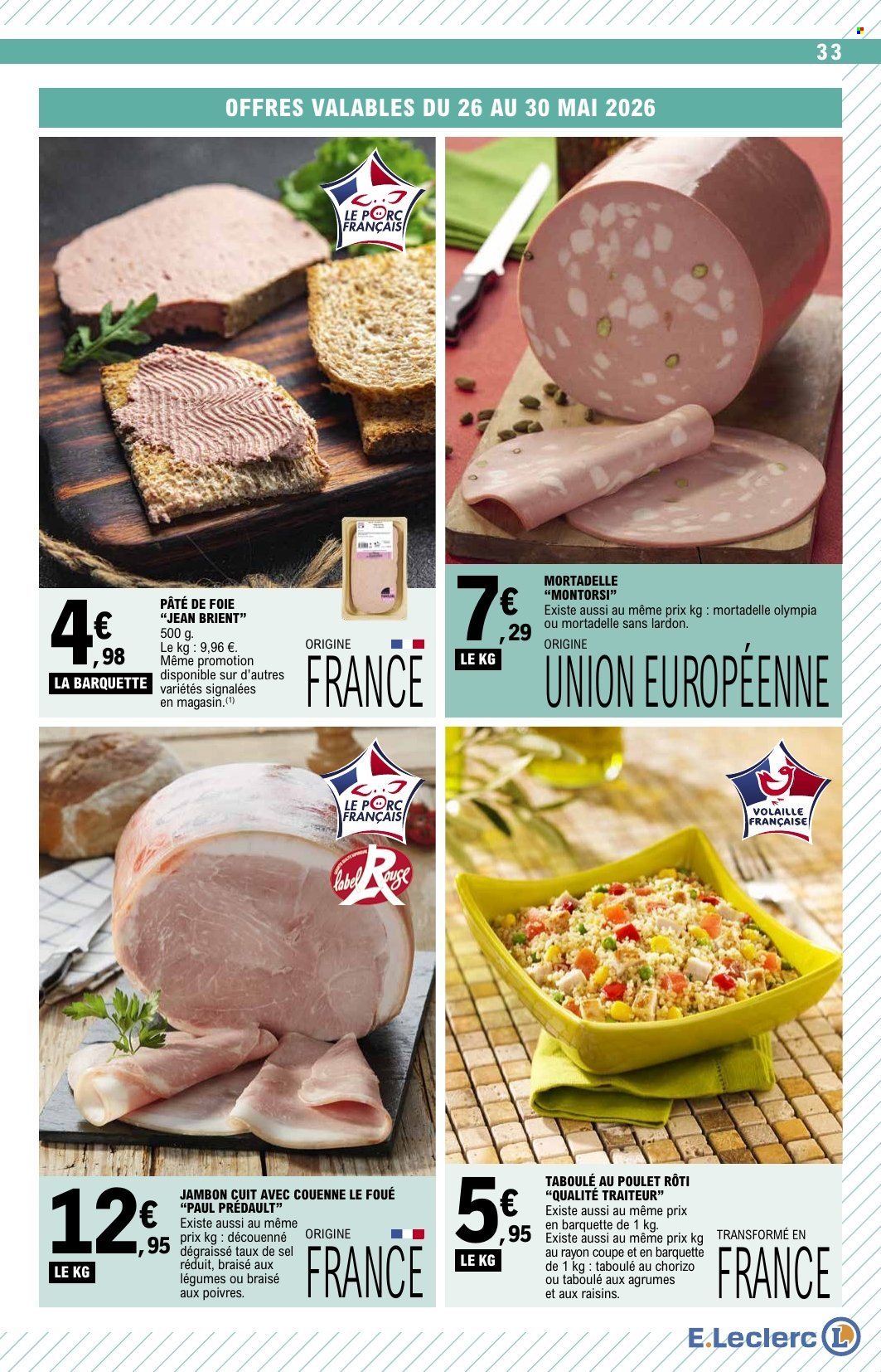 Catalogue E.Leclerc - 26/05/2026 - 06/06/2026. Page 33