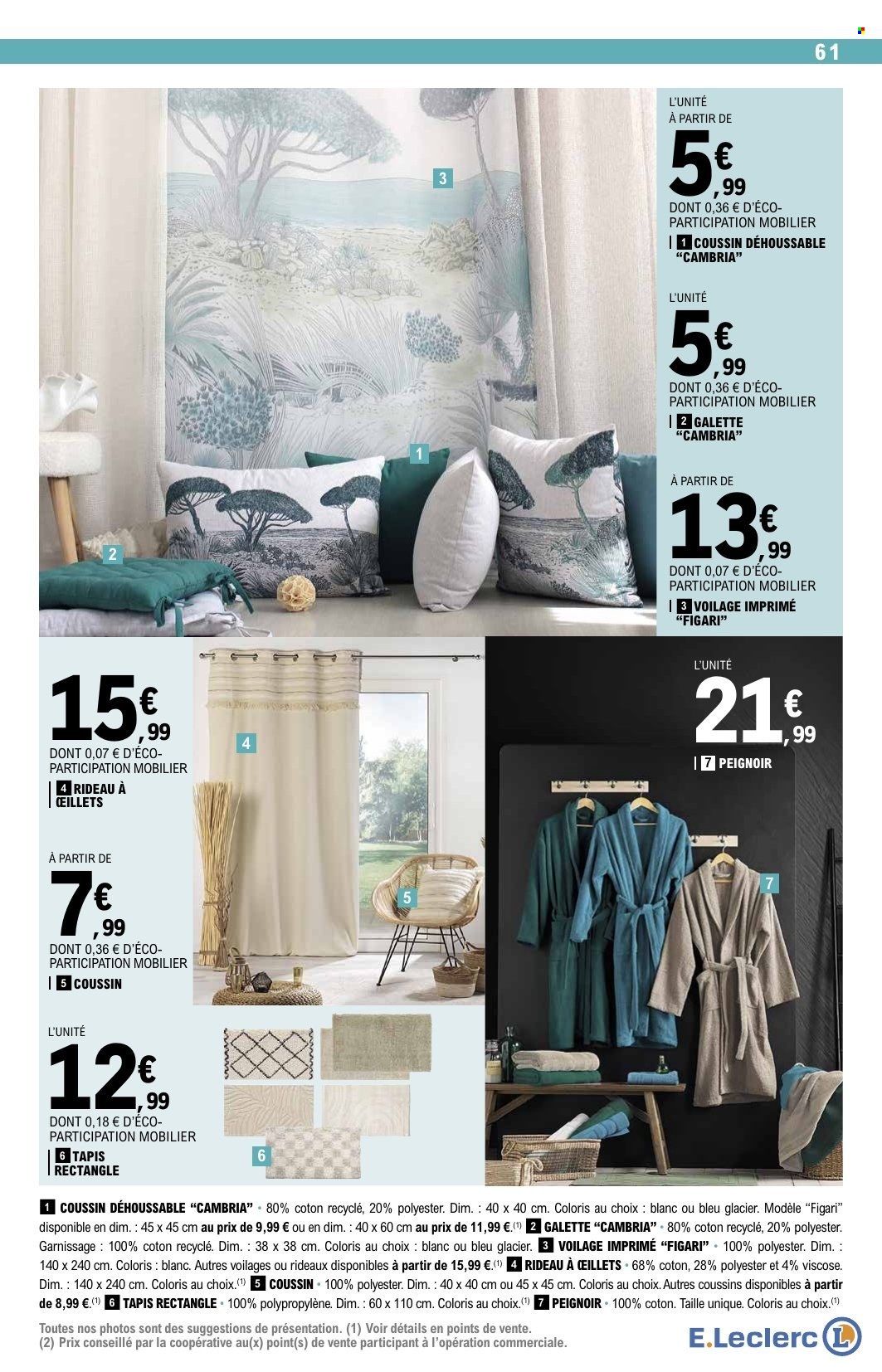 Catalogue E.Leclerc - 26/05/2026 - 06/06/2026. Page 61