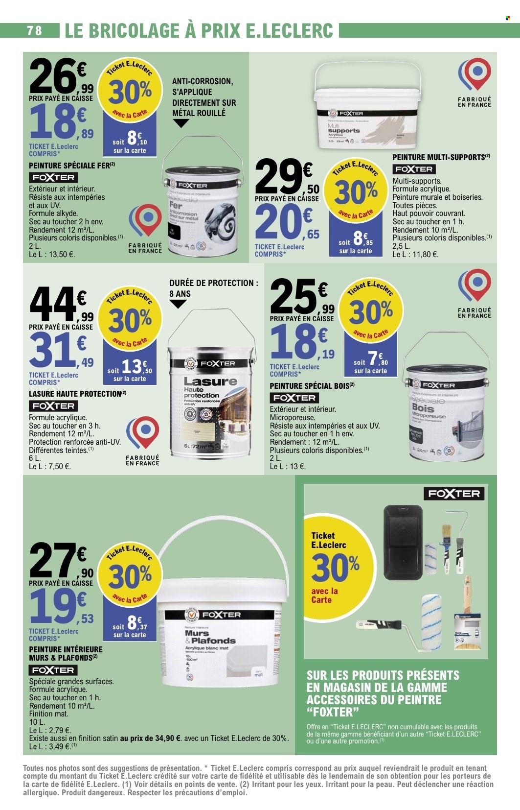 Catalogue E.Leclerc - 26/05/2026 - 06/06/2026. Page 78