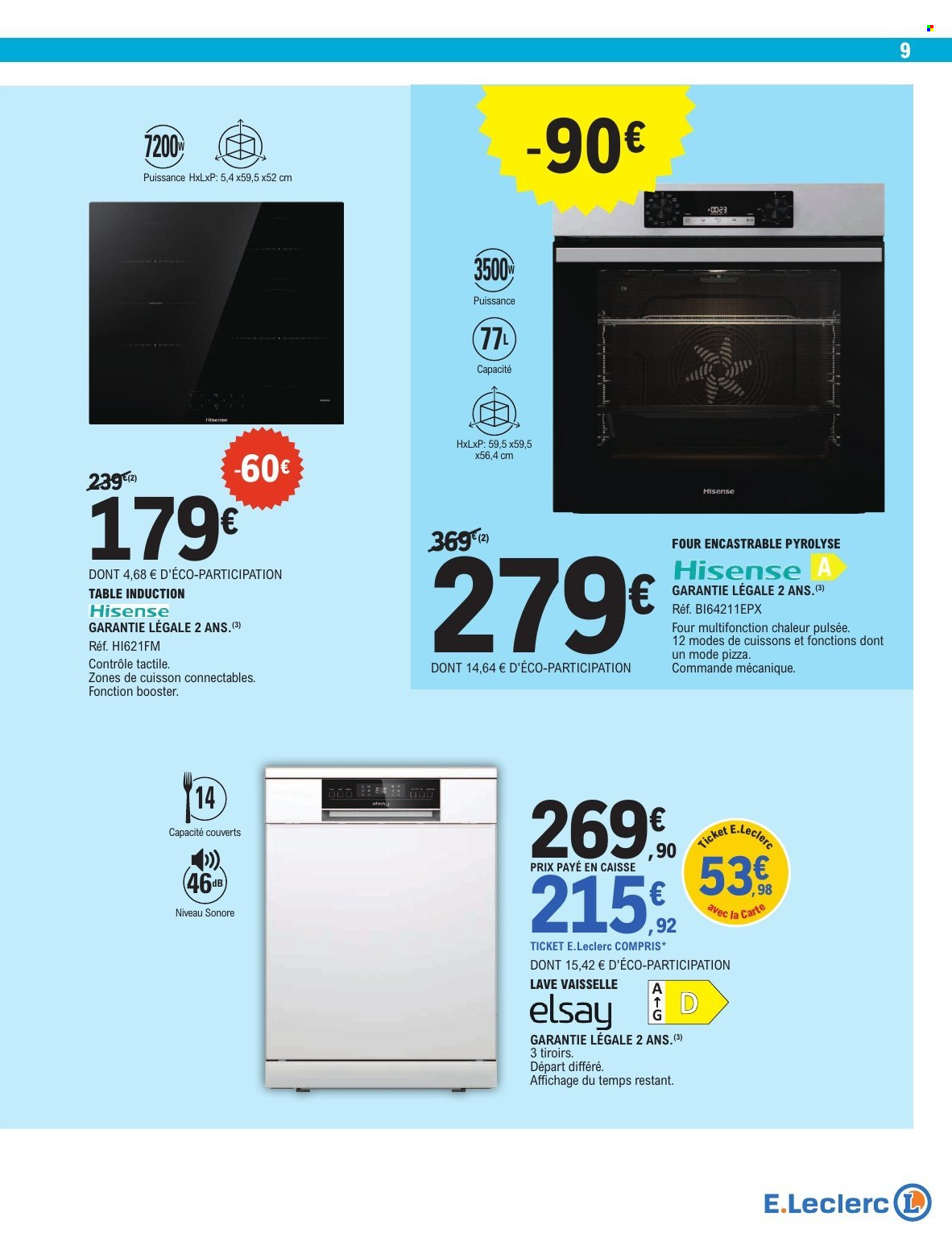 Catalogue E.Leclerc - 26/05/2026 - 06/06/2026. Page 9