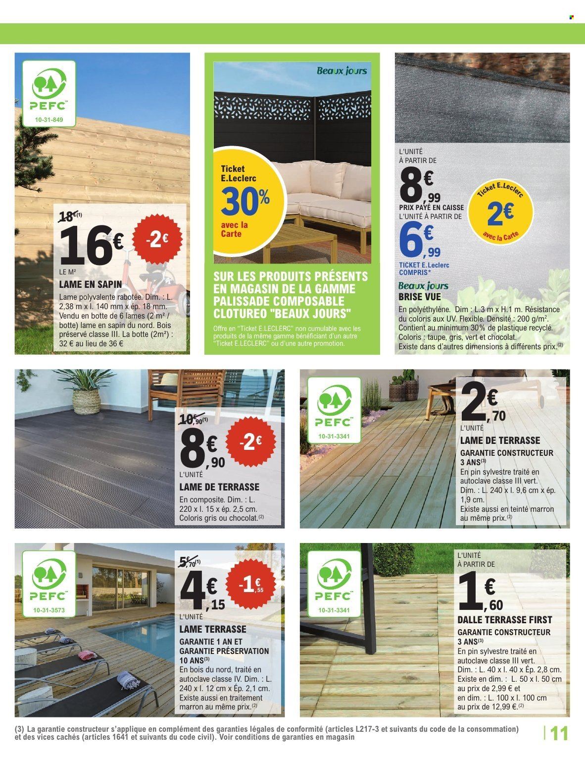 Catalogue E.Leclerc - 26/05/2026 - 13/06/2026. Page 11