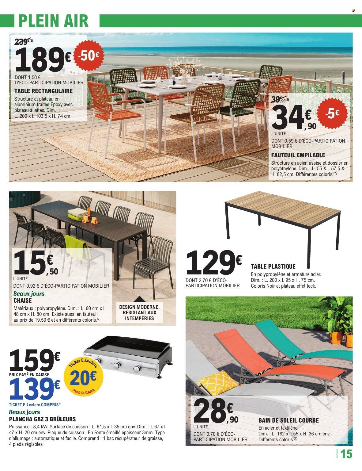 Catalogue E.Leclerc - 26/05/2026 - 13/06/2026. Page 15