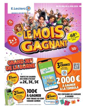 Catalogue E.Leclerc - 26/05/2026 - 06/06/2026.