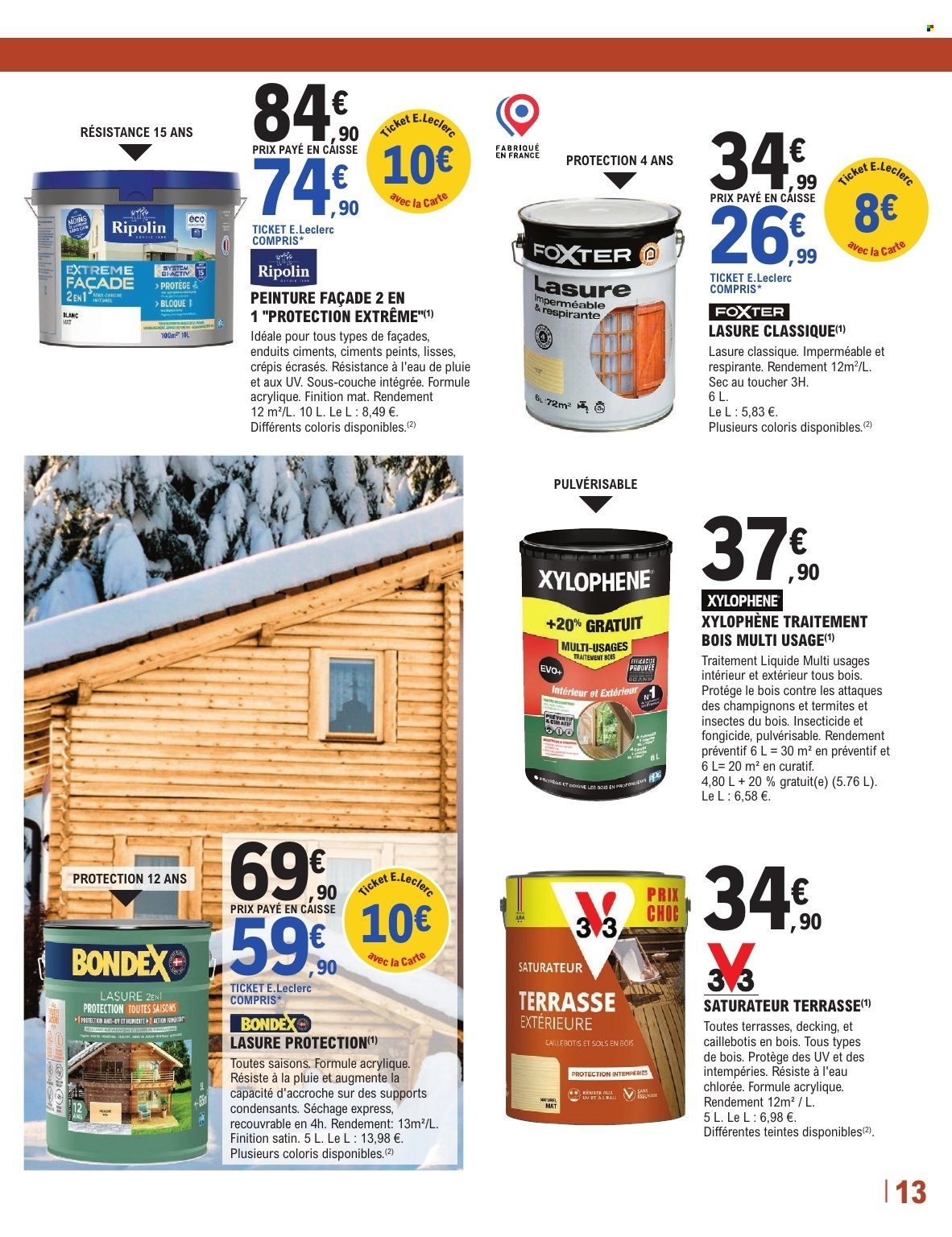 Catalogue E.Leclerc - 26/05/2026 - 13/06/2026. Page 13
