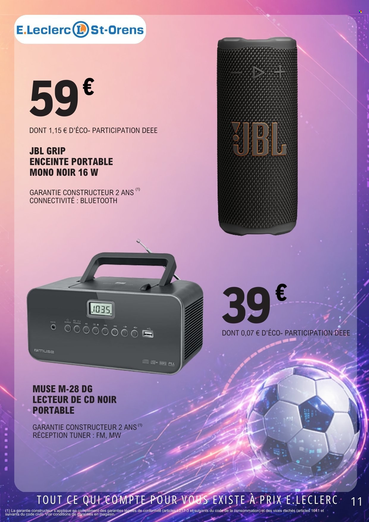 Catalogue E.Leclerc - 26/05/2026 - 06/06/2026. Page 11