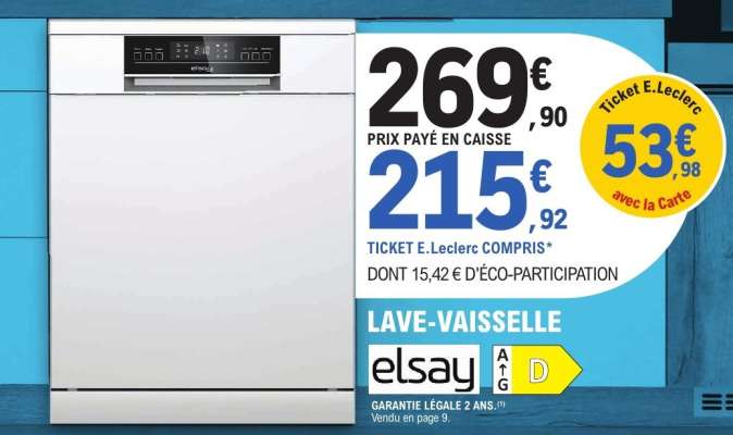 Lave vaisselle*