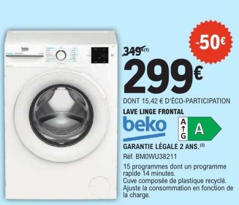 Lave Linge Frontal Beko