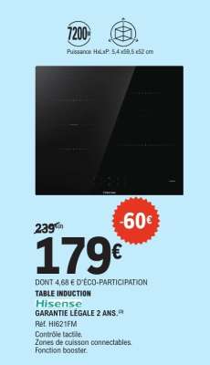 TABLE INDUCTION Hisense