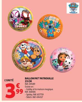 BALLON PAT PATROUILLE 23 CM