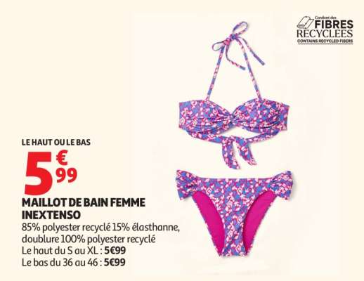 Maillot De Bain Femme Inextenso