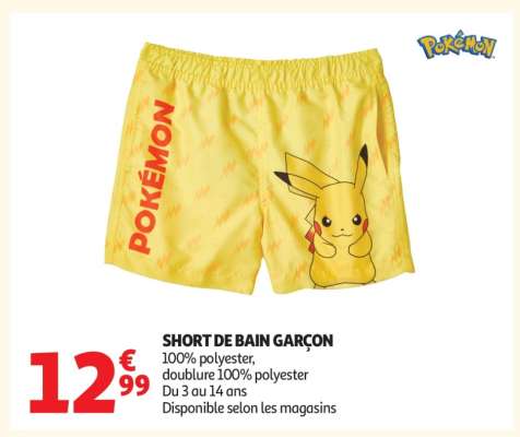 SHORT DE BAIN GARÇON
