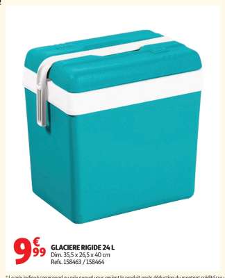 GLACIÈRE RIGIDE 24 L