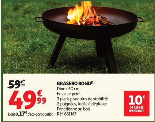BRASERO ROND