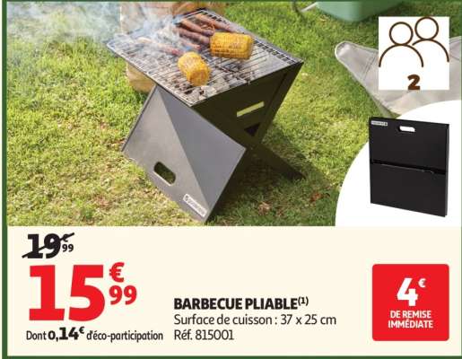 BARBECUE PLIABLE