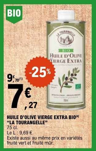 HUILE D’OLIVE VIERGE EXTRA BIO “LA TOURANGELLE”