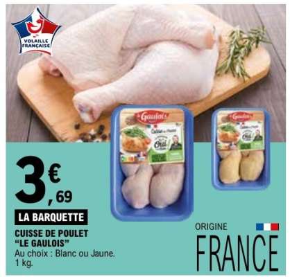 Cuisse de Poulet Le Gaulois