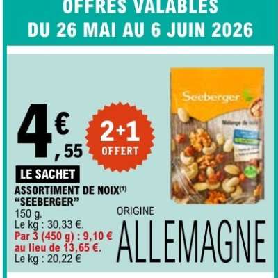 ASSORTIMENT DE NOIX SEEBERGER