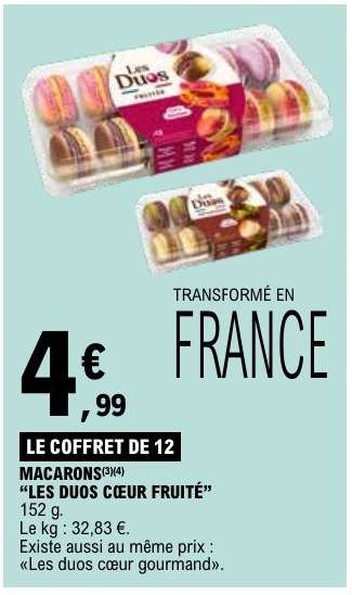 LE COFFRET DE 12 MACARONS