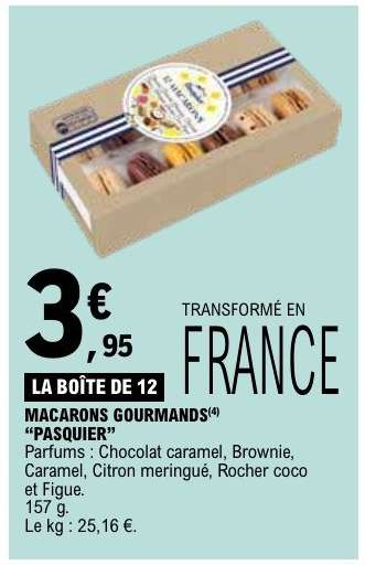 MACARONS GOURMANDS "PASQUIER"