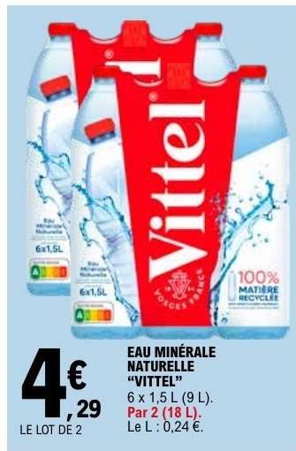 Eau Minérale Naturelle Vittel