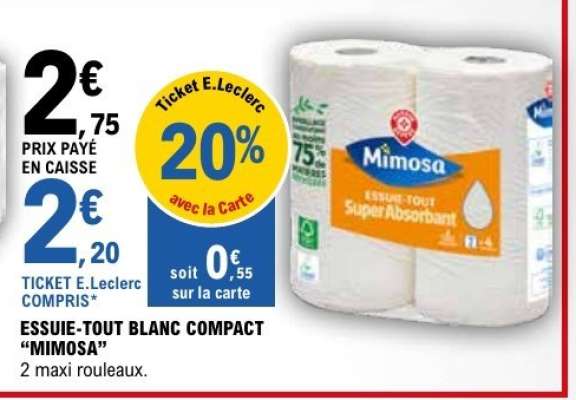 ESSUIE-TOUT BLANC COMPACT “MIMOSA”
