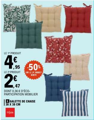 GALETTE DE CHAISE