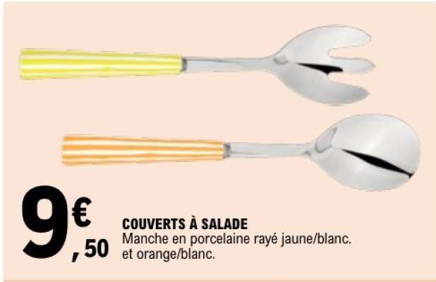 COUVERTS À SALADE