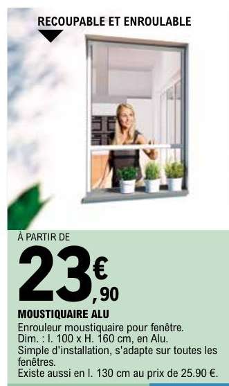 MOUSTIQUAIRE ALU
