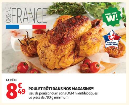 Poulet Rôti Dans Nos Magasins