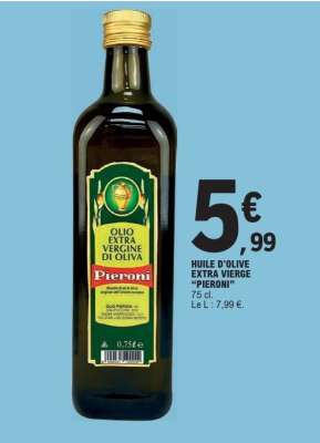 HUILE D’OLIVE EXTRA VIERGE “PIERONI”