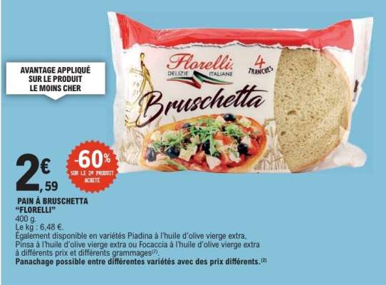 PAIN À BRUSCHETTA “FLORELLI”