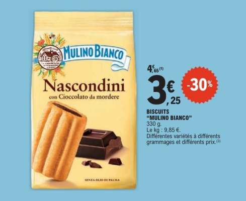BISCUITS “MULINO BIANCO”
