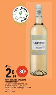IGP CÔTES DE GASCOGNE FLORENBELLE