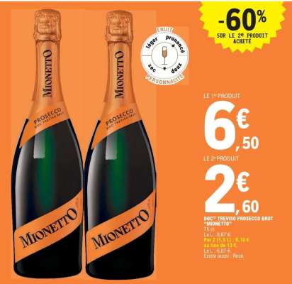 DOCG Treviso Prosecco Brut "Mionetto"