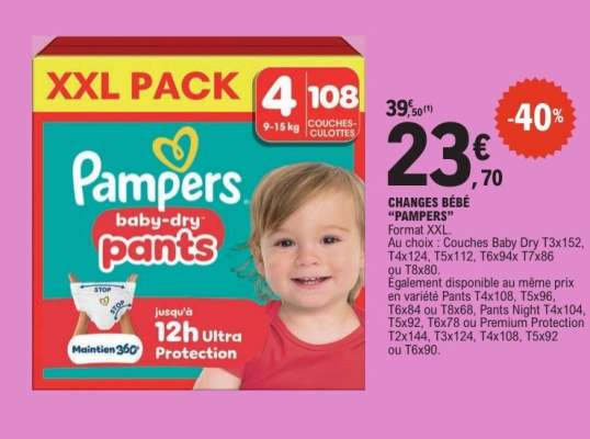 Pampers Baby-Dry Pants