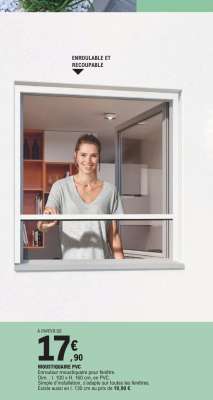 MOUSTIQUAIRE PVC