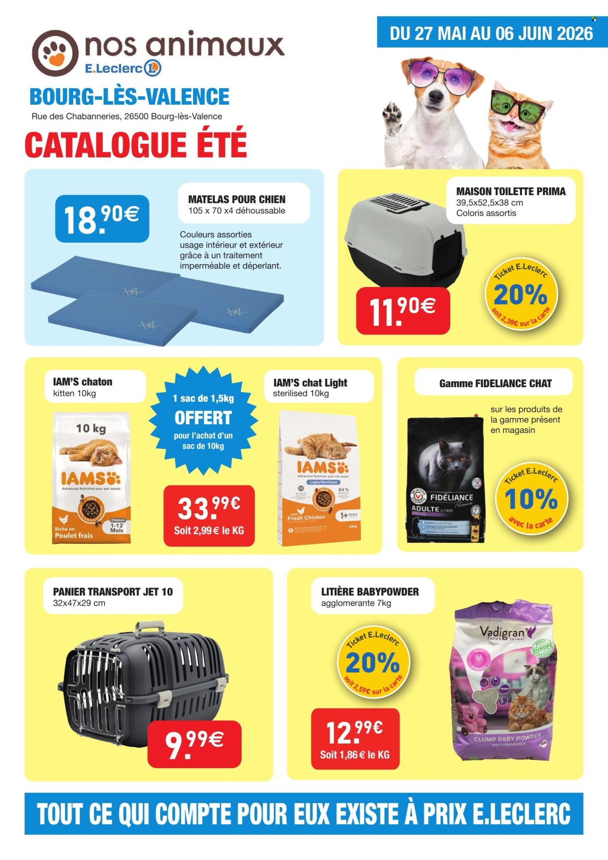 Catalogue E.Leclerc - 27/05/2026 - 06/06/2026. Page 1