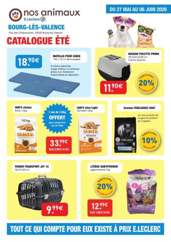 Catalogue E.Leclerc - 27/05/2026 - 06/06/2026.