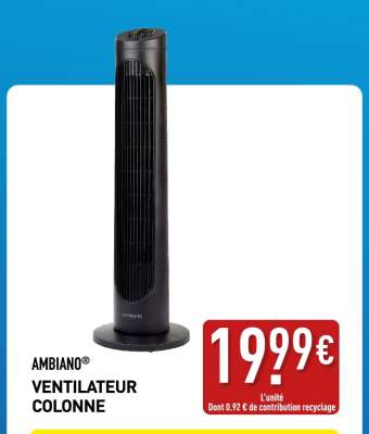 AMBIANO® VENTILATEUR COLONNE