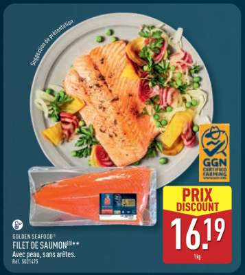 GOLDEN SEAFOOD FILET DE SAUMON