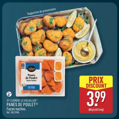 ST-CLÉMENT LE VOLAILLER PANÉS DE POULET