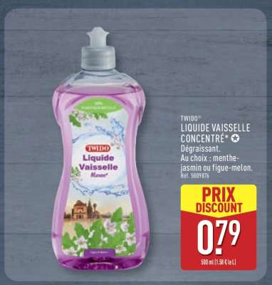 TWIDO LIQUIDE VAISSELLE CONCENTRÉ