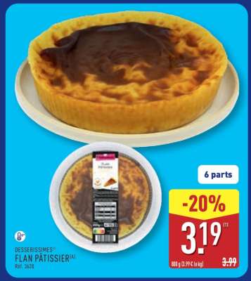 DESSERISSIMES® FLAN PÂTISSIER