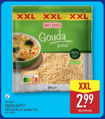 MILSANI® Gouda Râpé