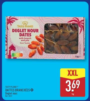 TASTY PLANET® DATTES BRANCHÉES