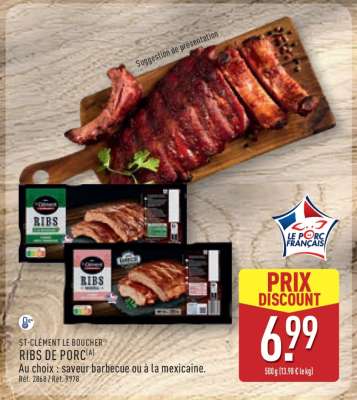 Ribs de porc