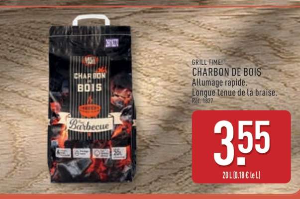 GRILL TIME!® CHARBON DE BOIS
