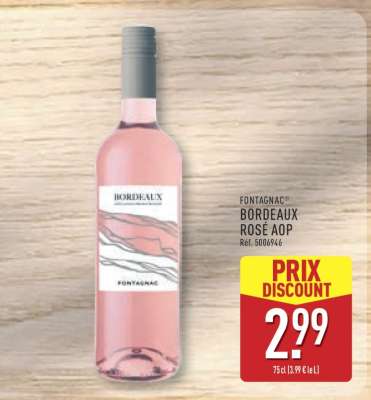 FONTAGNAC BORDEAUX ROSÉ AOP