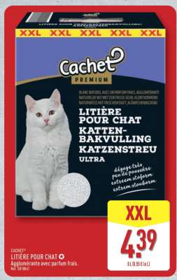 CACHET® LITIÈRE POUR CHAT